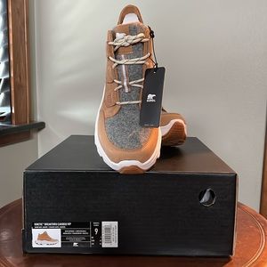 Sorel Kinetic Breakthrough Caribou WP Ankle Boots